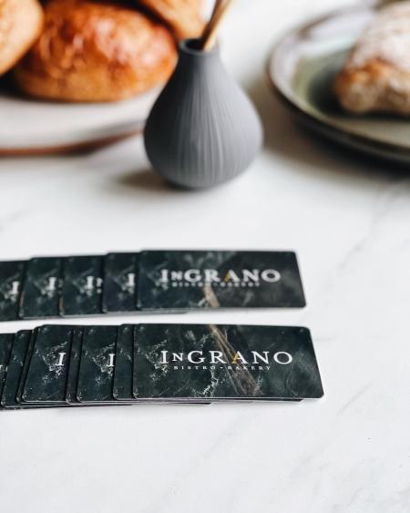 In Grano Bakery Annapolis Gift Cards.