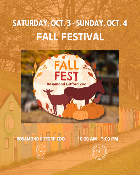 Fall Festival at Rosamond Gifford Zoo 2026