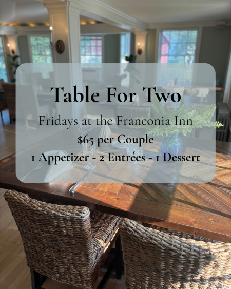 Franconia Inn Dining Promo Image