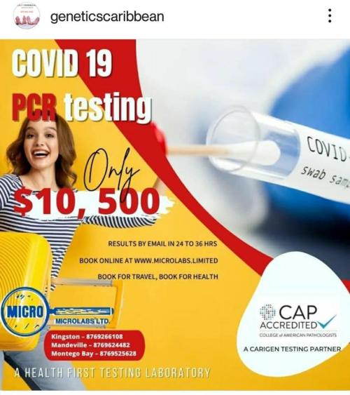 Supplier Special - COVID 19 PCR Testing