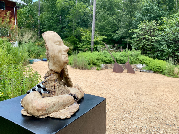 Sculpture display, Sculpture in the Garden, NC Botanical Garden