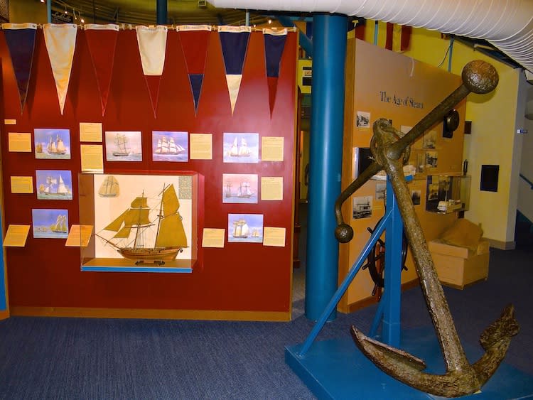 Folding Anchor at the Texas Maritime Museum