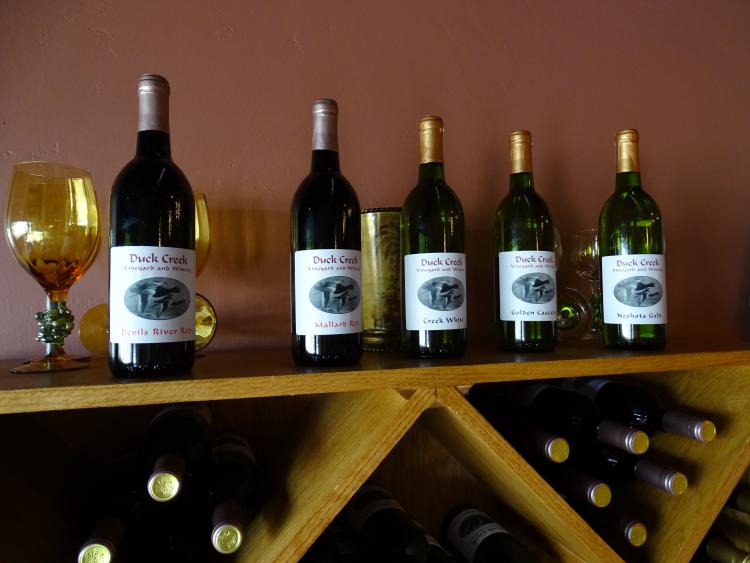 Duck Creek Vineyard and Winery Wines