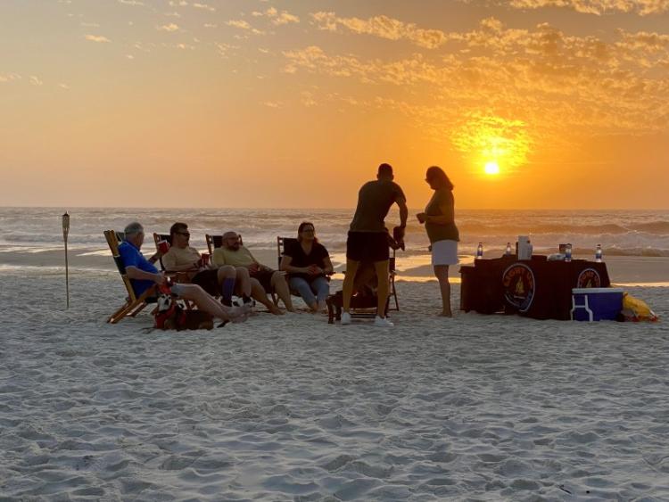 Beach Bonfire