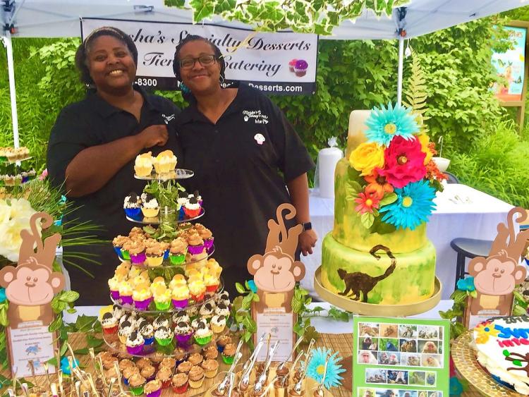 Marsha's Specialty Desserts and Tierney's Catering at the 2018 Zoobilation