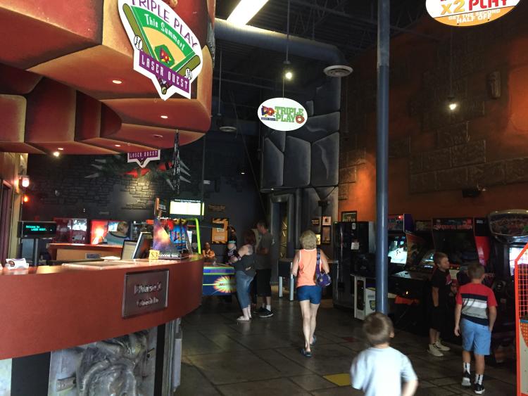 lazer quest interior
