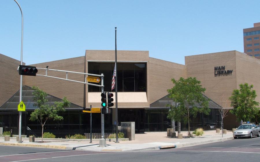 Picture of the Albuquerque Main Public Library