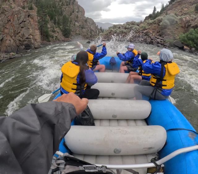 White Water Rafting Rain or Shine