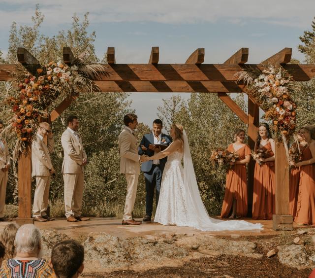Outdoor Ceremony at Taharaa
