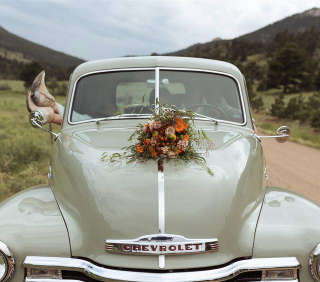 wedding car decor