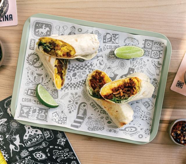 Casa Colina: Breakfast Burritos