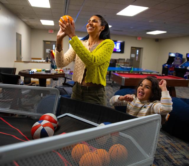 Family-Friendly On-site Game Room