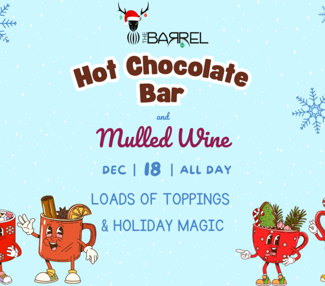 Hot Chocolate Bar & Mulled Wine
