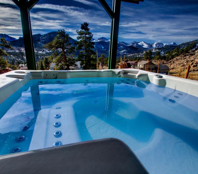 Hot Tub with a view