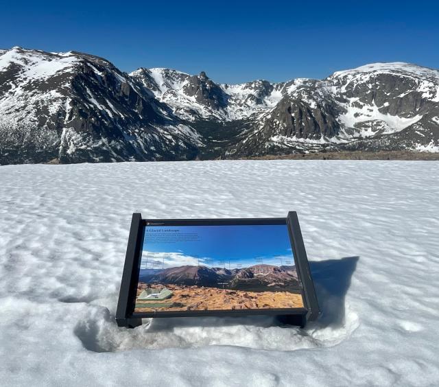 Alpine Tundra with Snow