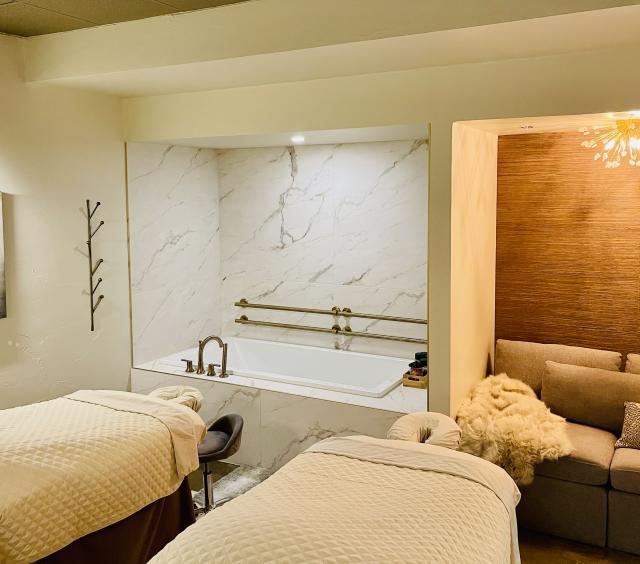 Couples Massage Suite at The Qi Lounge Wellness Spa