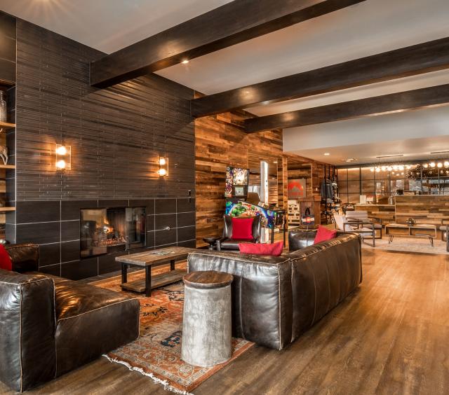 Lobby at The Ridgeline Hotel Estes Park