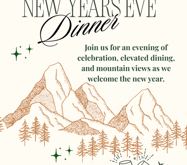 New Year's Eve Holiday Dining
