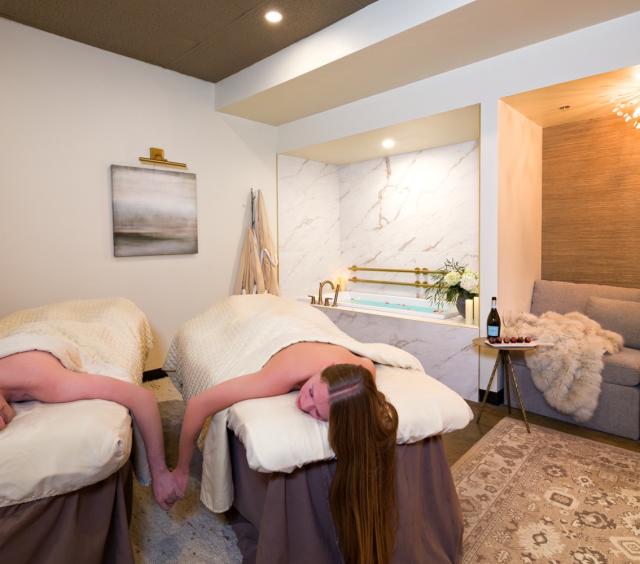Romantic Couples Massage at The Qi Lounge Spa