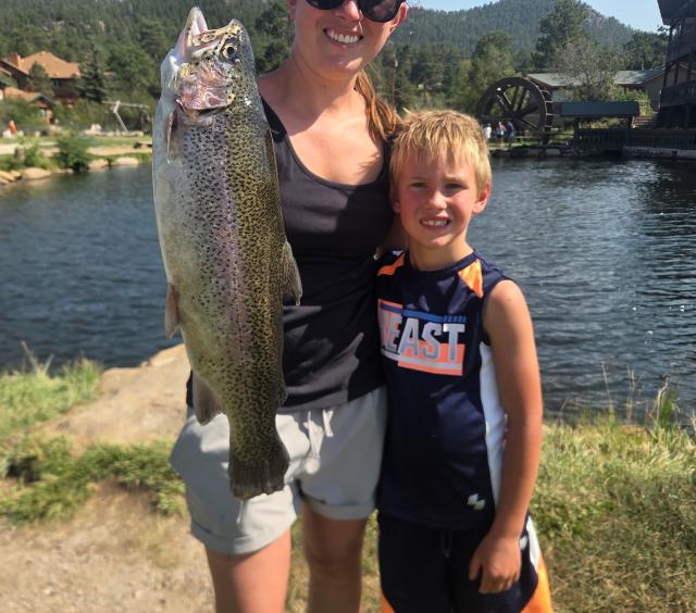 Family fishing