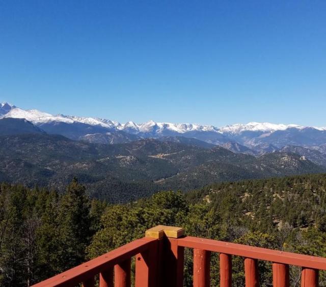 View Of RMNP From Our Tower