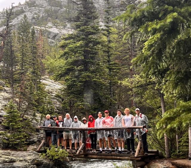 Group on a bridge