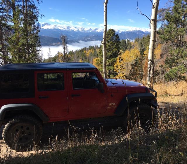 Jeep on Storm Mountain