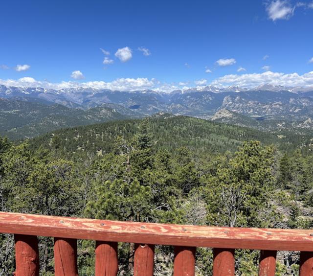 Fire tower view