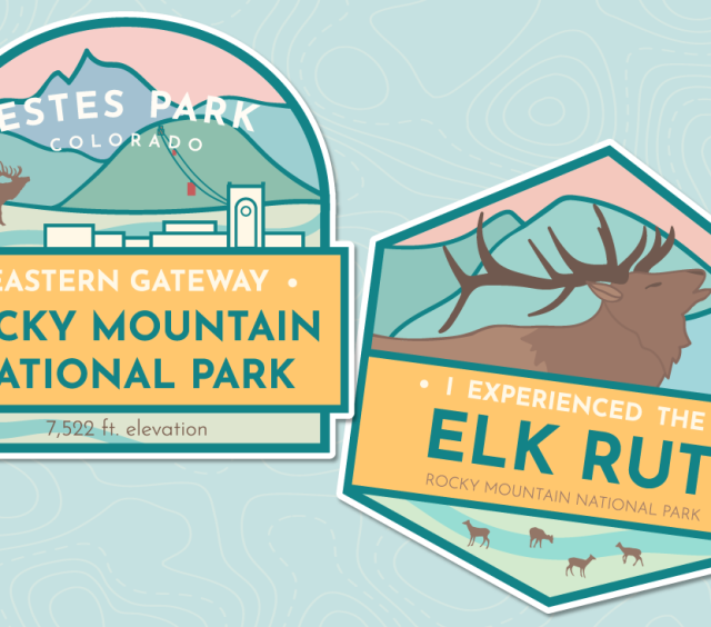 Elk Rut Stickers