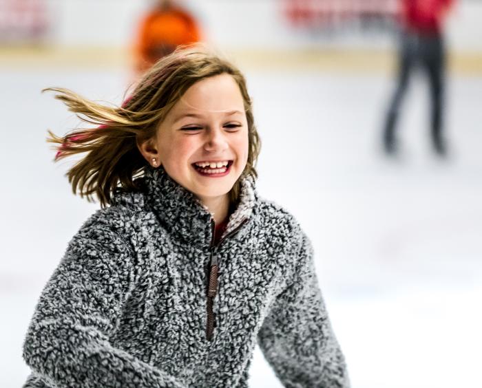 Athens Ice Skating Girl