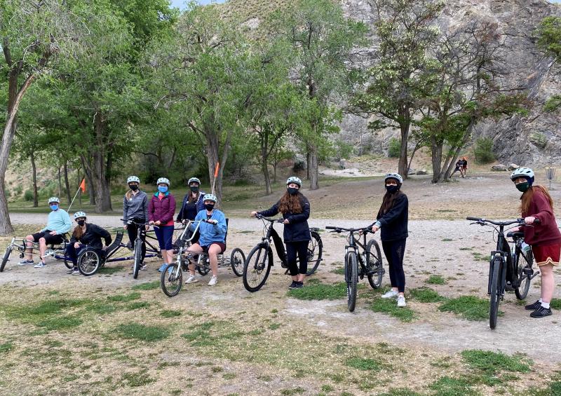 Kelowna Bike Rental FAM Visitor Experience Team