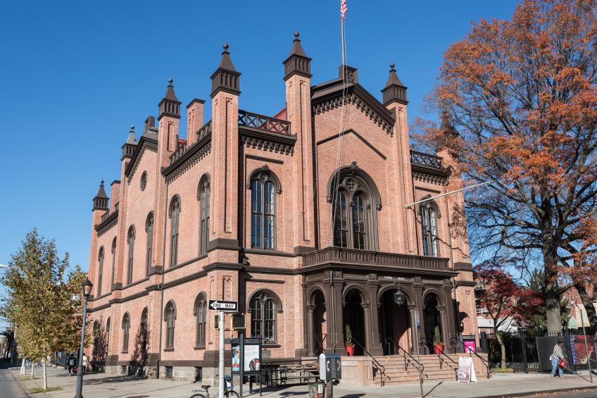 Flushing Town Hall.