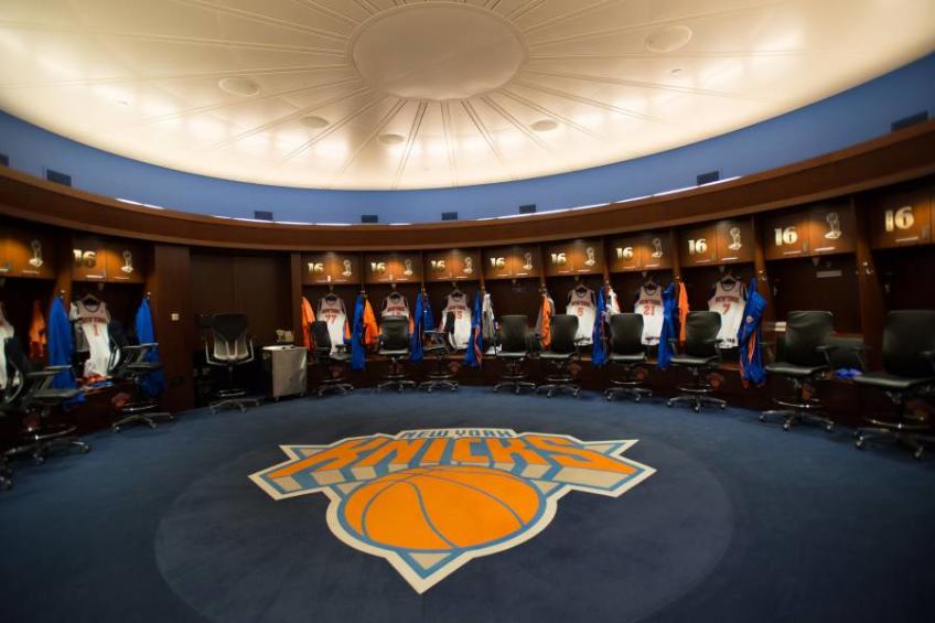 New York Knicks Locker Room