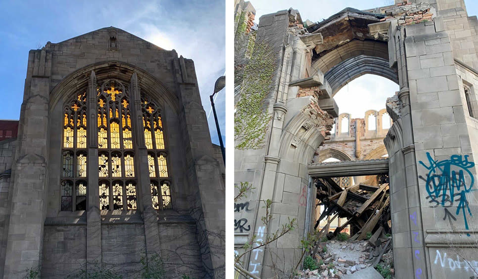 Decay Devil's Preservation Ride - Methodist church in Gary