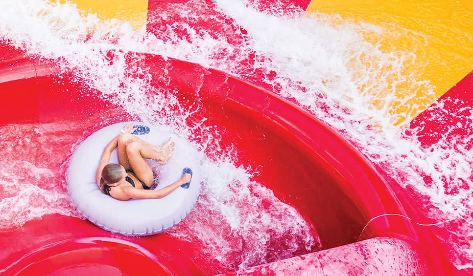 Deep River Waterpark slide