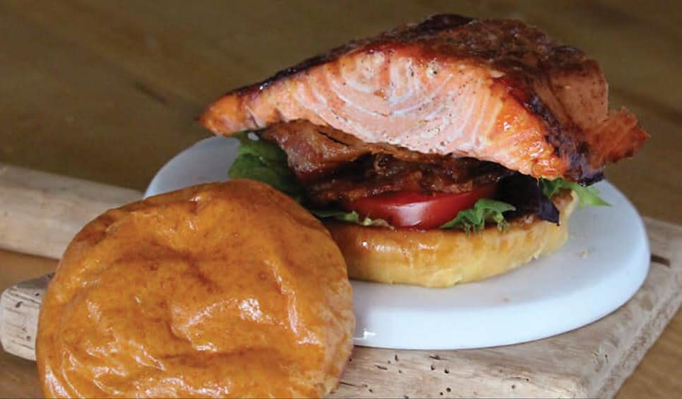 Timbrook Kitchens Salmon Sandwich
