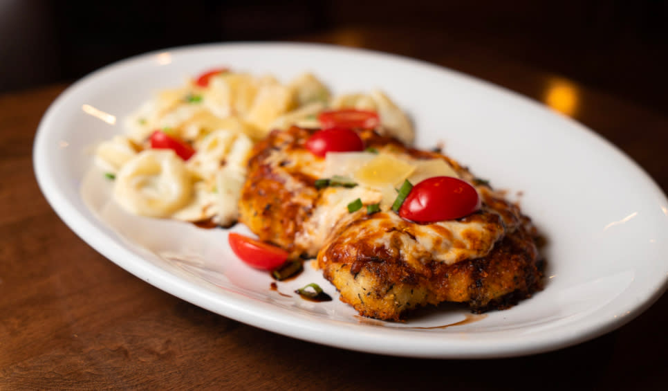 White Hawk River Rock Chicken Parmesan