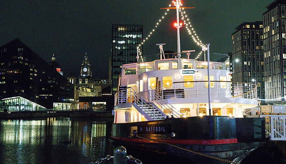 The Daffodil Floating restraunt on Albert Dock