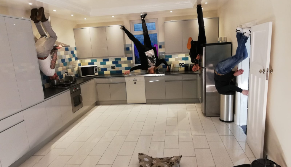 People visiting the Quirky Quarter