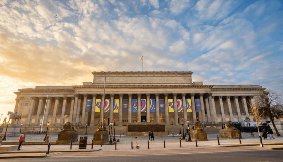 Outside of St George's Hall