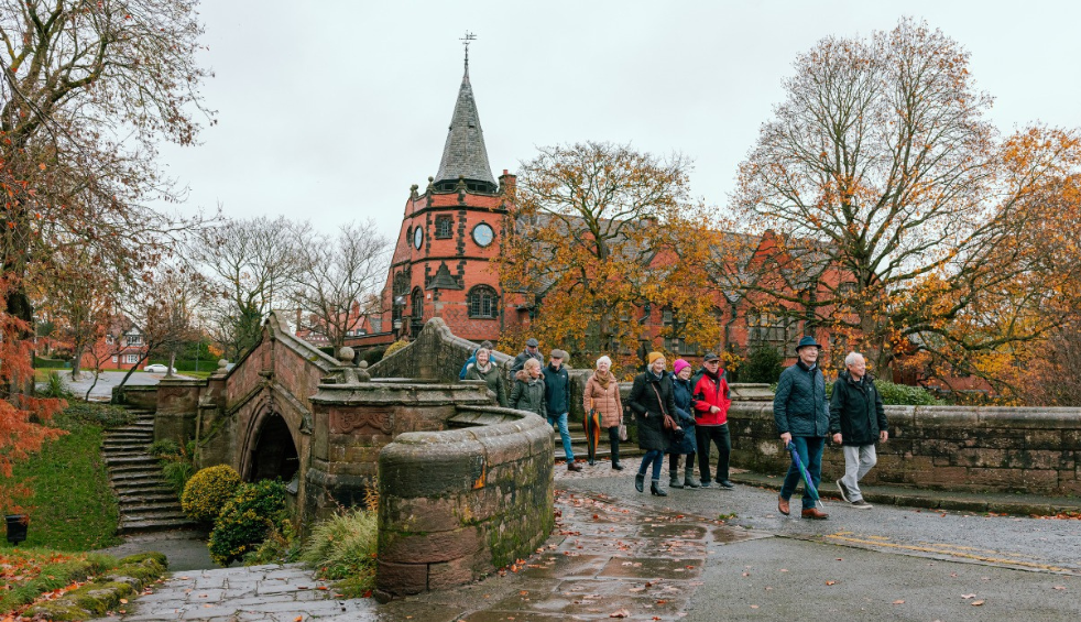 Autumn walks in Port Sunlight