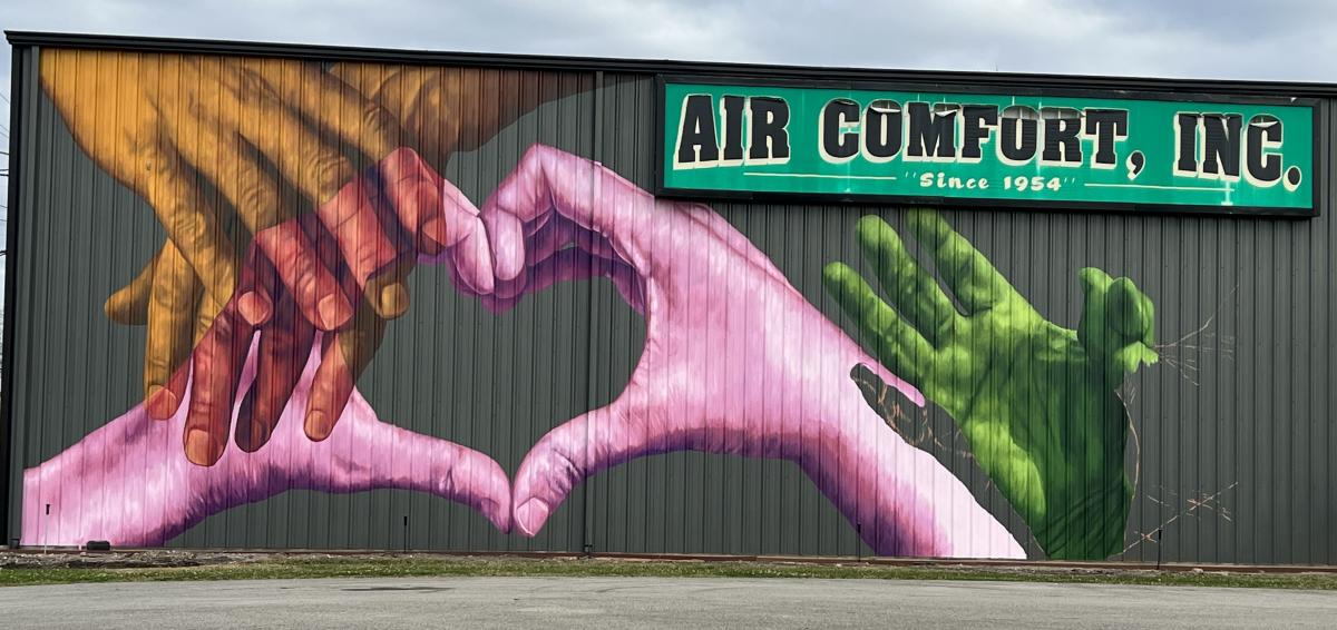 air comfor mural