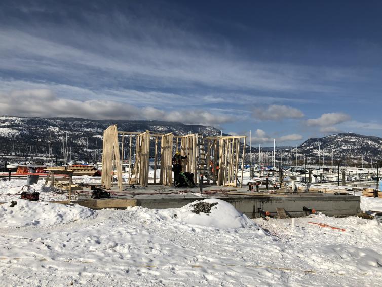 photo of construction on Feb 22, 2018
