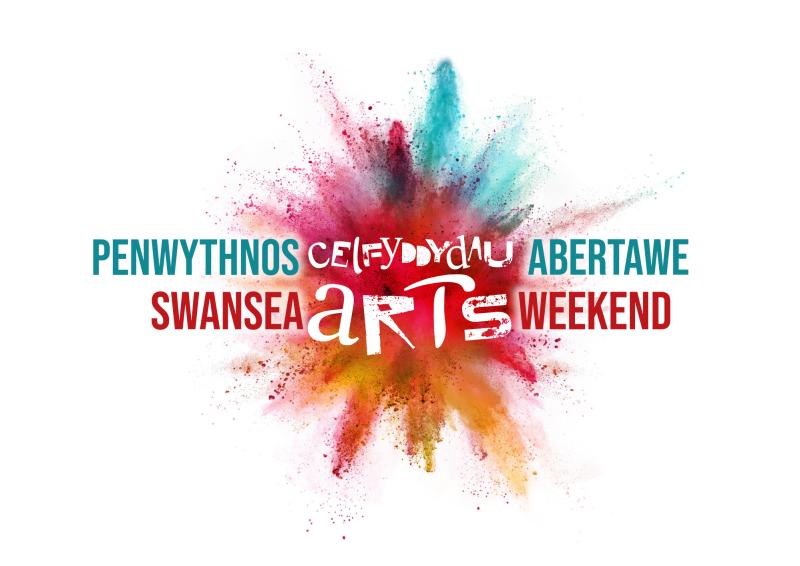 Logo for the Swansea Arts Weekend
