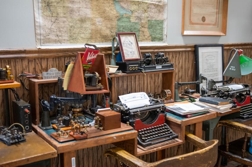 Antique Wireless Museum Telegraph Station