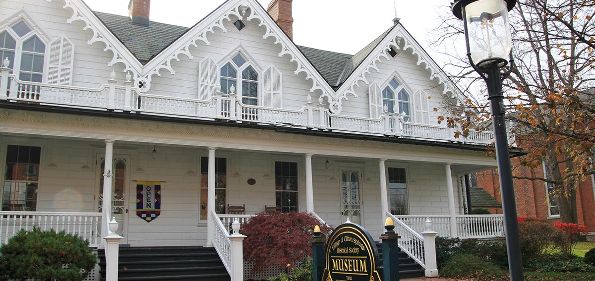 foster-cottage-museum-clifton-springs-exterior-front-sign