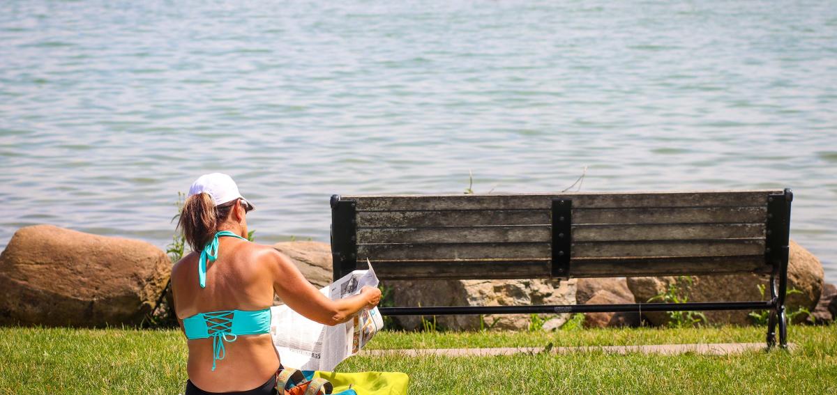 kershaw-park-canandaigua-woman-sunbathing