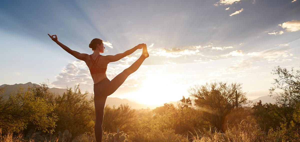 Outdoor Yoga at Canyon Ranch