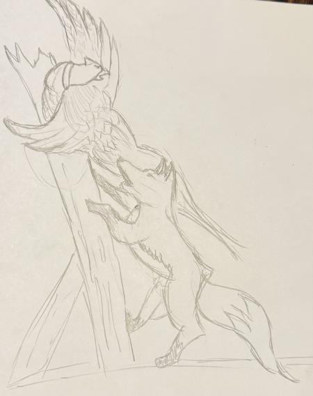 Sketch of the snow sculpture that Team MN 2 will be doing for Winterfest 2026.