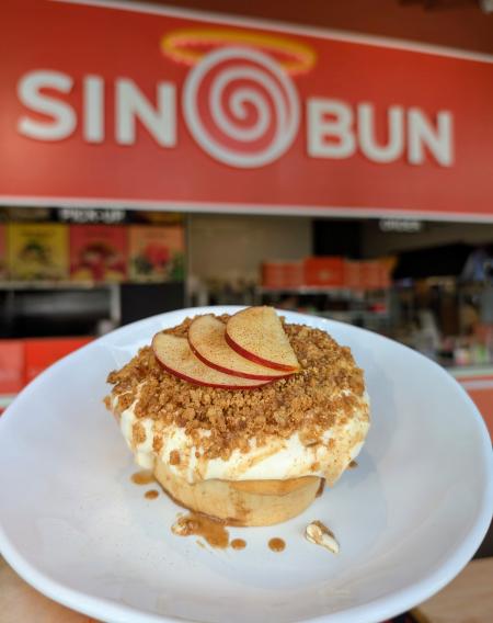 Sin Bun Apple Crisp
